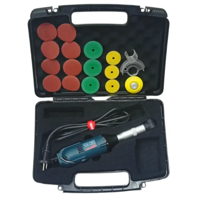 Mini meuleuse d'angle électrique multifonction 350W avec 22 accessoires et coffret HONESTPRO YAE0531 - الصورة 5